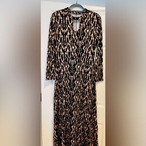 Chic Animal Print Dress